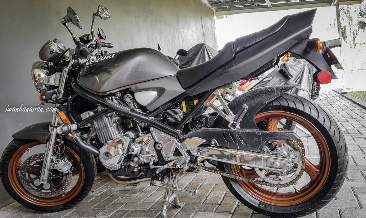 Подробный обзор мотоцикла Suzuki Bandit 400  RUMOTO