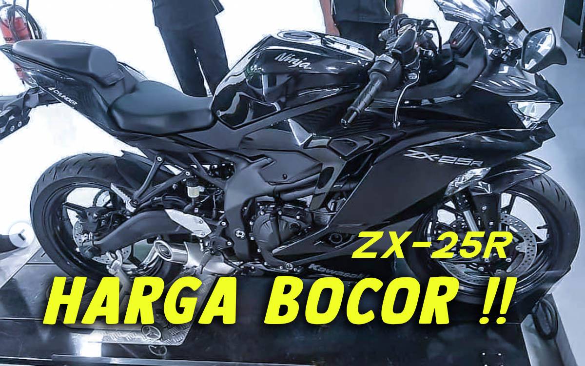 Update] Bocoran harga Kawasaki Ninja ZX25R dari dealer, asli 